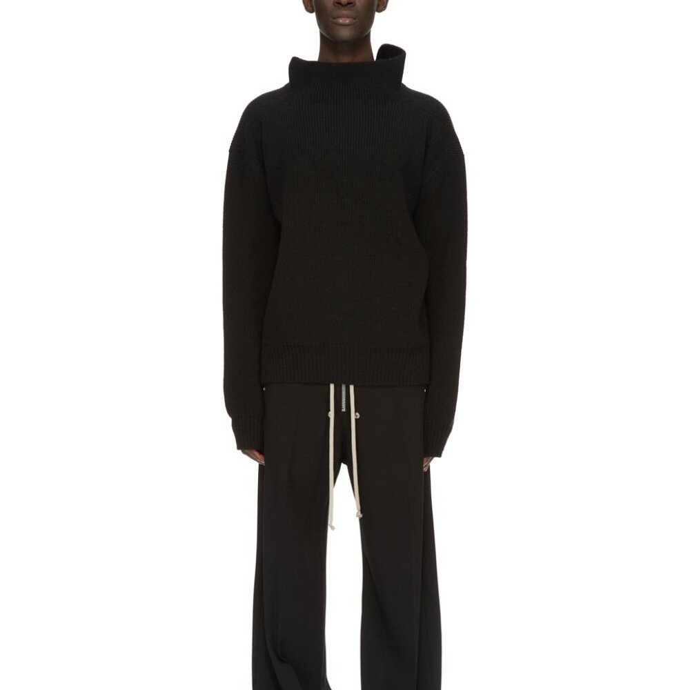 BNWT AW24 RICK OWENS "PORTERVILLE" FISHERMAN TABARD KNIT M & L & XL
